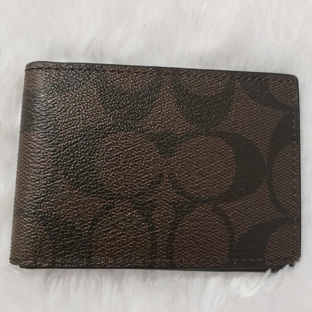 Coach card holder